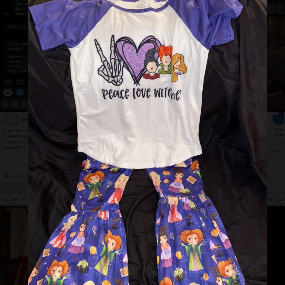 Peace love witches 2piece